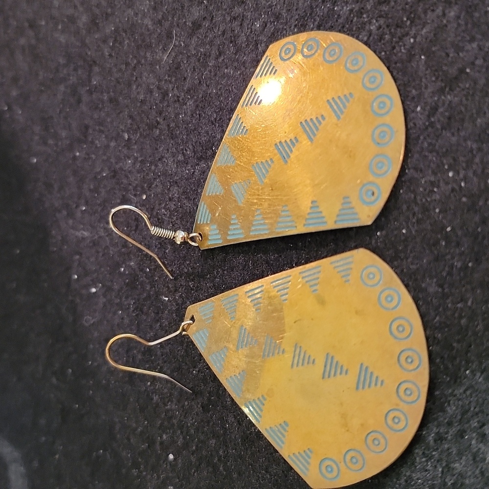 Brass Earrings